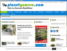 Tablet Screenshot of planetgomera.com